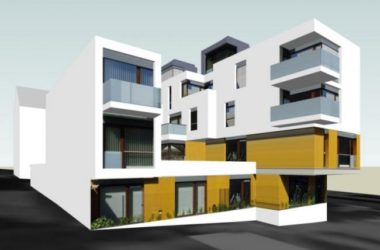 Sketchup住宅模型|多层公寓，现代风格-BIM建筑网