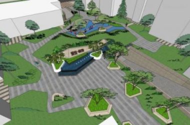 Sketchup景观模型|小区景观，住宅景观，现代风格-BIM建筑网