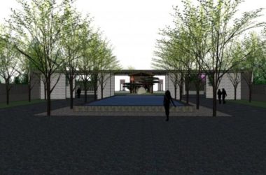 Sketchup景观模型|公园景观，现代中式风格-BIM建筑网