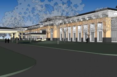 Sketchup办公模型|多层办公建筑，现代风格-BIM建筑网