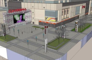 Sketchup综合体模型|多高层商业综合体，住宅，底层商业，古典风格-BIM建筑网