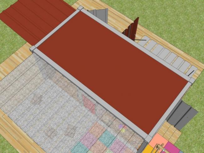 Sketchup住宅模型|集装箱改造住宅，居住建筑，现代风格