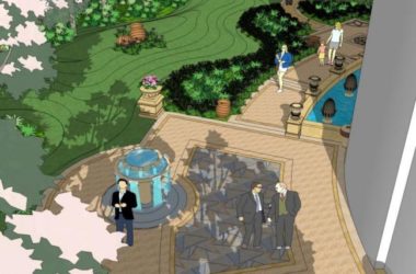 Sketchup景观模型|商业景观，古典风格-BIM建筑网