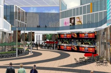 Sketchup景观模型|商业景观，现代风格-BIM建筑网