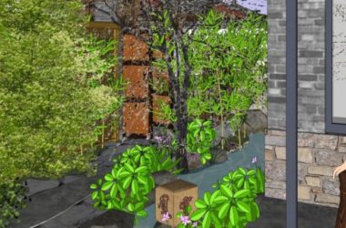 Sketchup景观模型|商业景观，中式风格-BIM建筑网