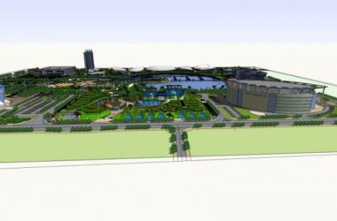 Sketchup景观模型|商业景观，现代风格-BIM建筑网