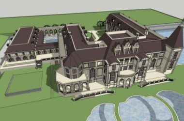 Sketchup商业模型|多层会所，欧式古典风格-BIM建筑网