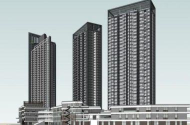 Sketchup综合体模型|多高层综合体，住宅，酒店，办公，现代风格-BIM建筑网