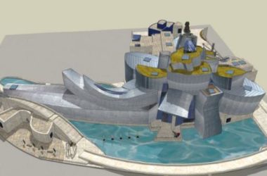 Sketchup文化模型|多层古根海姆博物馆，文化建筑，现代风格-BIM建筑网