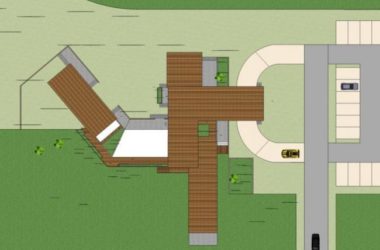 Sketchup商业模型|低层会所，现代风格-BIM建筑网