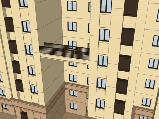 Sketchup住宅模型|高层住宅，古典风格