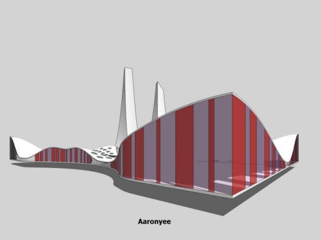 Sketchup文化模型|多层艺术馆，文化建筑，现代风格