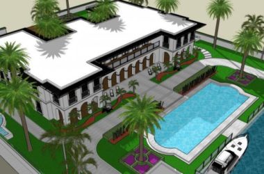 Sketchup商业模型|低层会所，现代风格-BIM建筑网