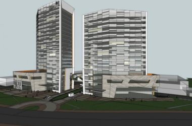 Sketchup综合体模型|多高层商业综合体，住宅，酒店，办公，现代风格-BIM建筑网