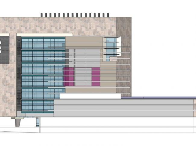 Sketchup办公模型|多高层办公楼，现代风格