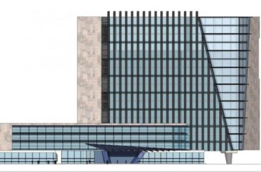 Sketchup办公模型|多高层办公楼，现代风格-BIM建筑网