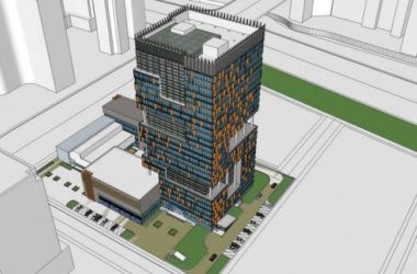 Sketchup办公模型|多高层办公楼，现代风格-BIM建筑网