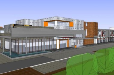 Sketchup商业模型|多层商业街区，现代风格-BIM建筑网