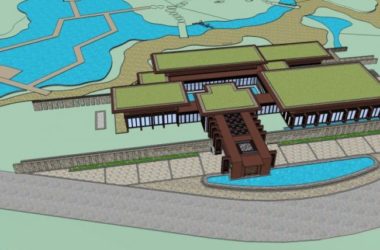 Sketchup商业模型|低层会所，现代风格-BIM建筑网