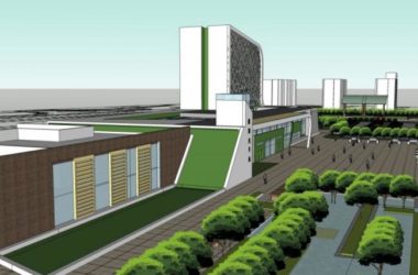 Sketchup办公模型|高层办公楼，现代风格-BIM建筑网