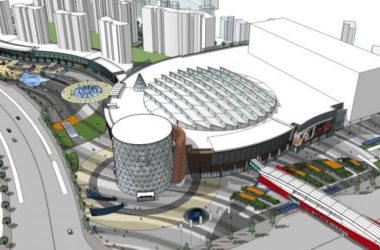 Sketchup综合体模型|多层商业综合体，现代风格-BIM建筑网