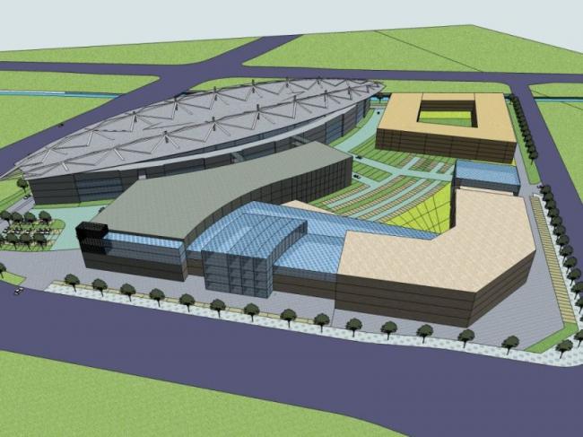 Sketchup商业模型|多层商业建筑，现代风格