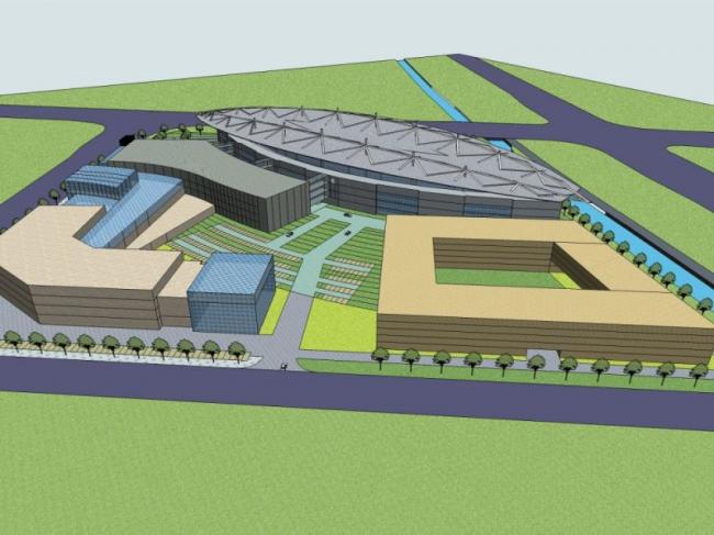 Sketchup商业模型|多层商业建筑，现代风格