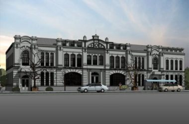 Sketchup学校模型|多层小学学校，校园教育建筑，古典风格-BIM建筑网