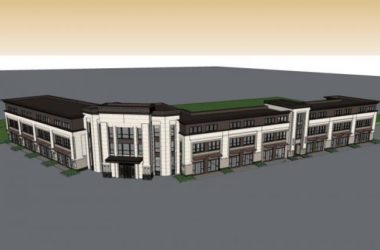 Sketchup商业模型|多层商业中心，现代风格-BIM建筑网