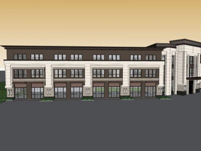 Sketchup商业模型|多层商业中心，现代风格