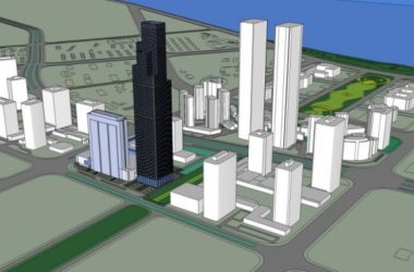 Sketchup综合体模型|超高层城市综合体，办公，酒店，商业，现代风格-BIM建筑网