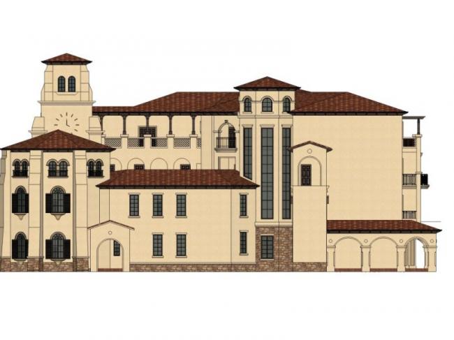 Sketchup商业模型|多层会所，欧式古典风格