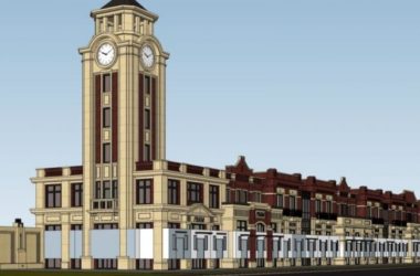 Sketchup商业模型|多层商业中心，古典风格-BIM建筑网