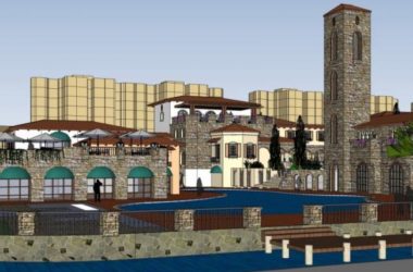 Sketchup商业模型|多层会所，西班牙风格-BIM建筑网