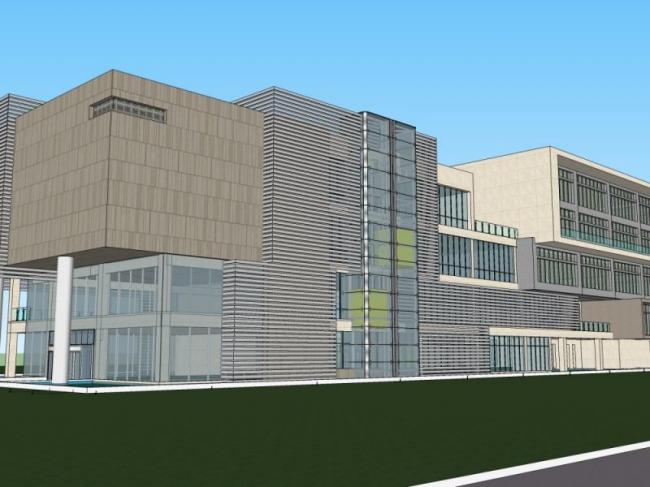 Sketchup商业模型|多层会所，现代风格