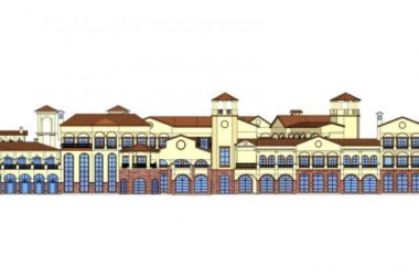 Sketchup商业模型|多层商业步行街，古典风格-BIM建筑网