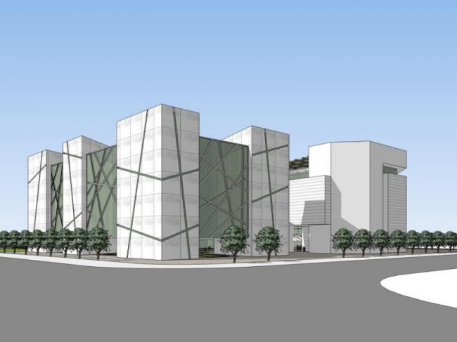 Sketchup商业模型|多层商业综合体，现代风格