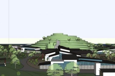 Sketchup办公模型|游客接待中心，低层，现代风格-BIM建筑网