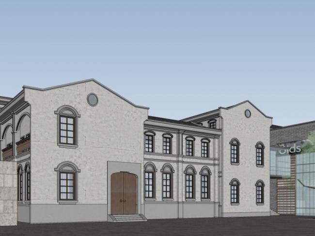 Sketchup商业模型|多层会所，中式风格