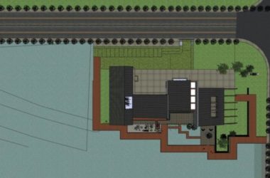 Sketchup商业模型|日式会所，现代风格-BIM建筑网