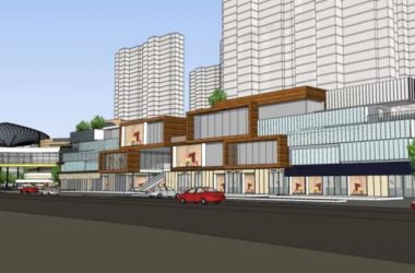 Sketchup商业模型|多层商业步行街，现代风格-BIM建筑网