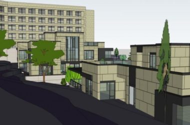 Sketchup酒店模型|多层度假酒店群，现代风格-BIM建筑网