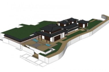 Sketchup文化模型|多层会展建筑群，文化建筑，中式风格-BIM建筑网