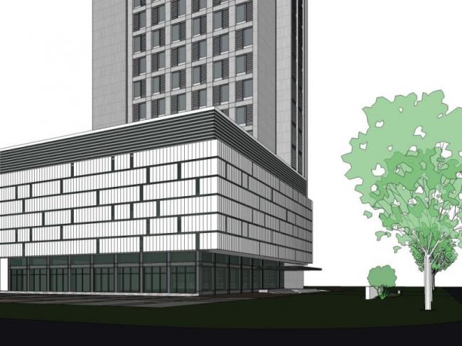 Sketchup酒店模型|高层酒店，现代风格