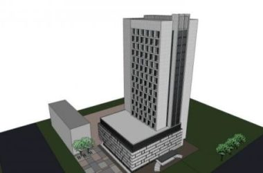 Sketchup酒店模型|高层酒店，现代风格-BIM建筑网