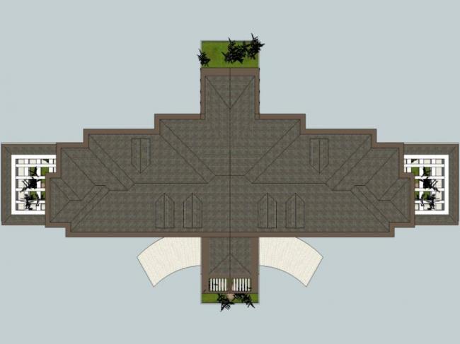 Sketchup商业模型|会所，现代风格