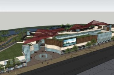 Sketchup商业模型|多层商业建筑，现代风格-BIM建筑网