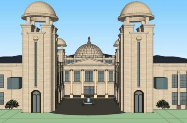 Sketchup商业模型|多层会所，古典风格-BIM建筑网