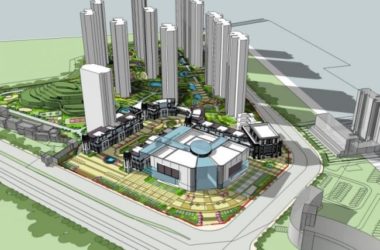 Sketchup综合体模型|多高层商业综合体，古典风格-BIM建筑网