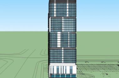 Sketchup酒店模型|高层酒店，现代风格-BIM建筑网